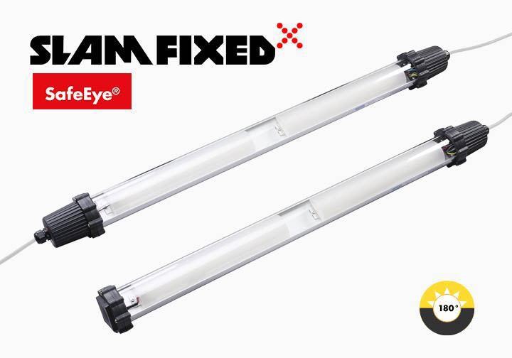 Novo 2LED ATEX light fittings. Pole version and through wire model.