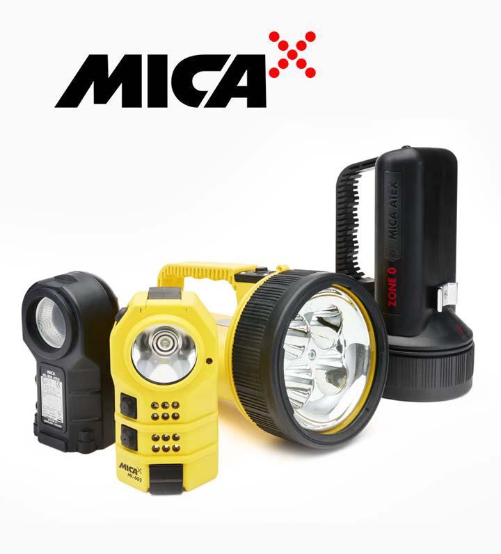 MICA handlamps by ATEXOR OY